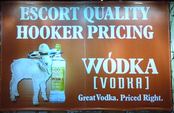 Wodka Vodka's Slogan is Causing Outrage in The Bronx (courtesy of aolin)